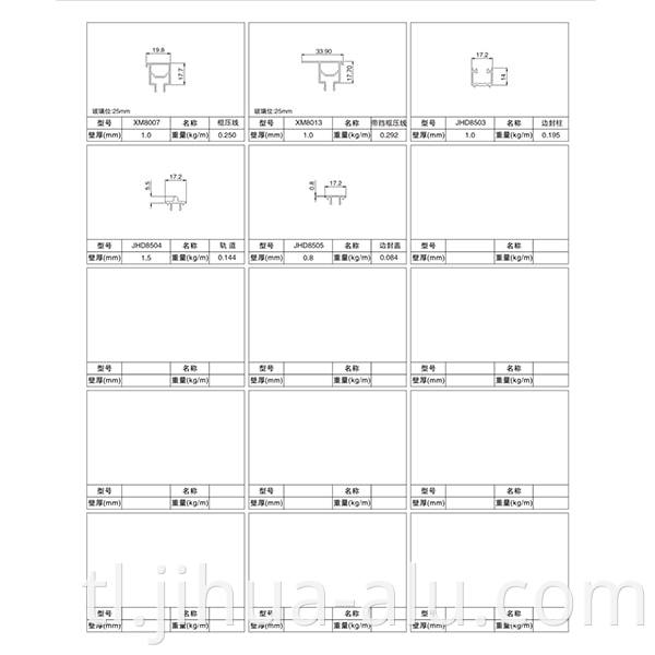 Aluminum XMGR80-128 Insulated Push-Pull Window Assembly Structure